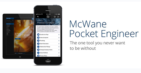 Download McWane Ductile's Pocket Engineer at pe@mcwane.com