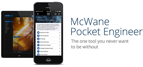 Find our Pocket Engineer App at www.pe.mcwane.com