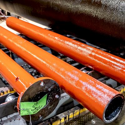 Pipe in a row