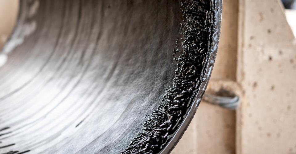 Overlap the Protecto 401 Touch Up material by roughly one inch.