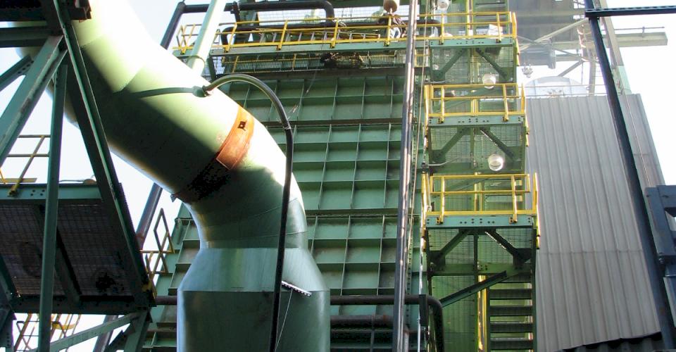 Baghouse in McWane Ductile New Jersey