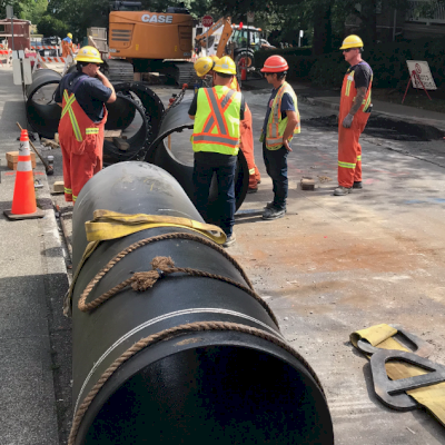 Ductile Iron Pipe Installation