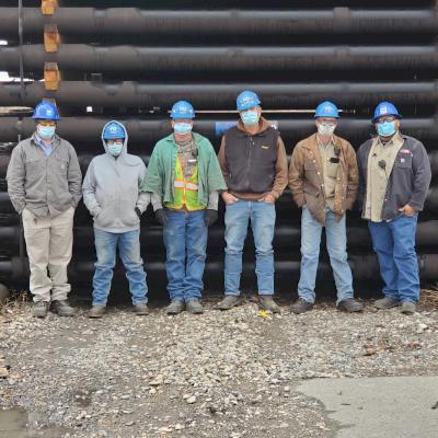 Pictured: McWane Ductile-Utah Shipping Department. 2020 P2C 2nd Place Winners for Reuse of Dunnage.