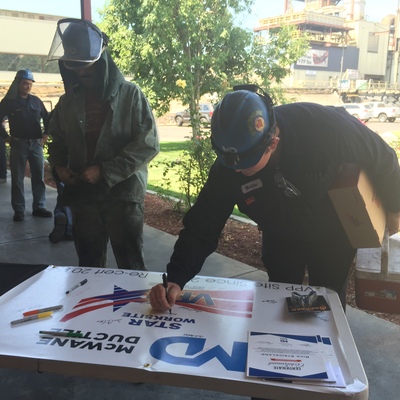 McWane Ductile Utah celebrates VPP Star Recognition.