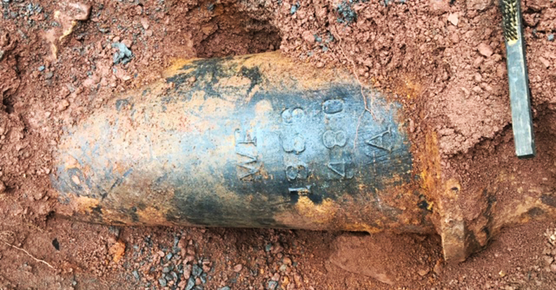 Contractors in the northeastern U.S. recently unearthed intact, fully-functioning iron pipe dating back to 1886.