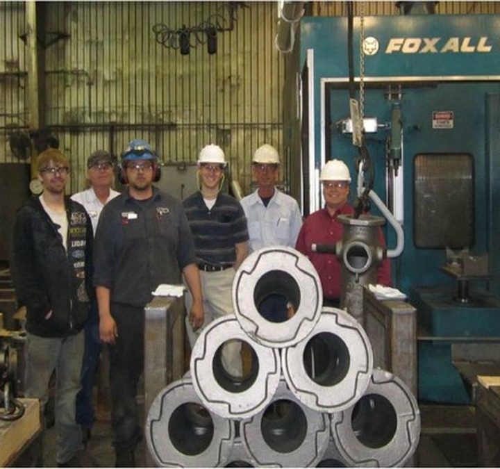 Clow Valve, 2012, 2nd place winner - hydrant grinding handling