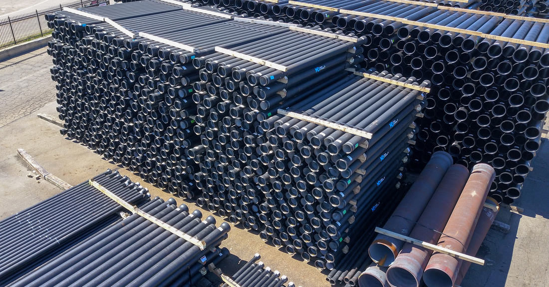 McWane Ductile pipe storage yards have returned and continue to remain at healthy levels.