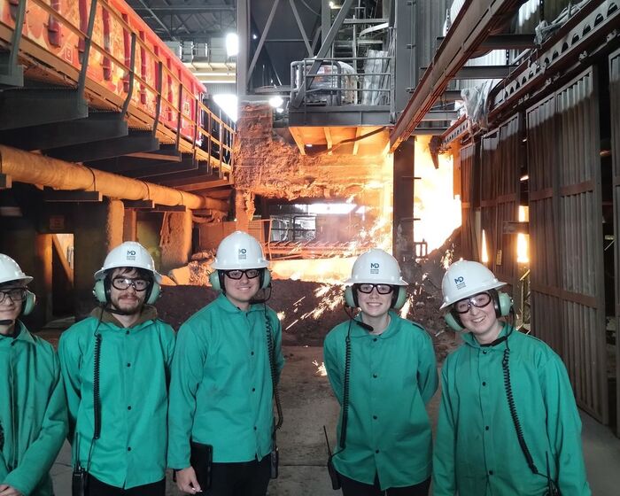 University of Utah students visit McWane Ductile