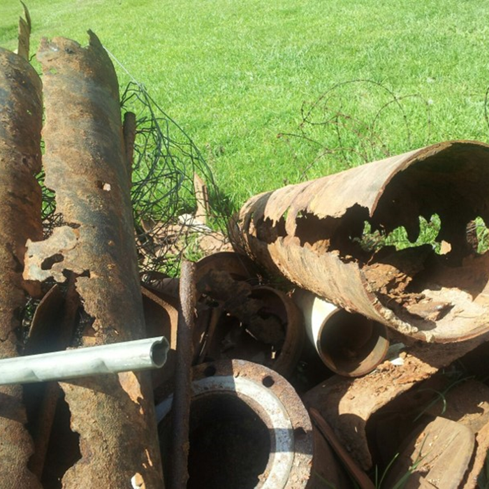 Metal is GONE. This is what true CORROSION looks like.