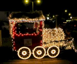 Clow Valve Train Rides in Annual Christmas Parade - McWane Ductile ...